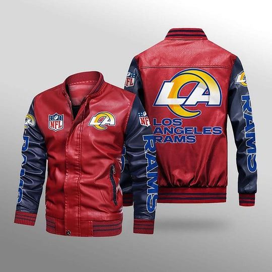 Los Angeles Rams Leather Varsity Jackets