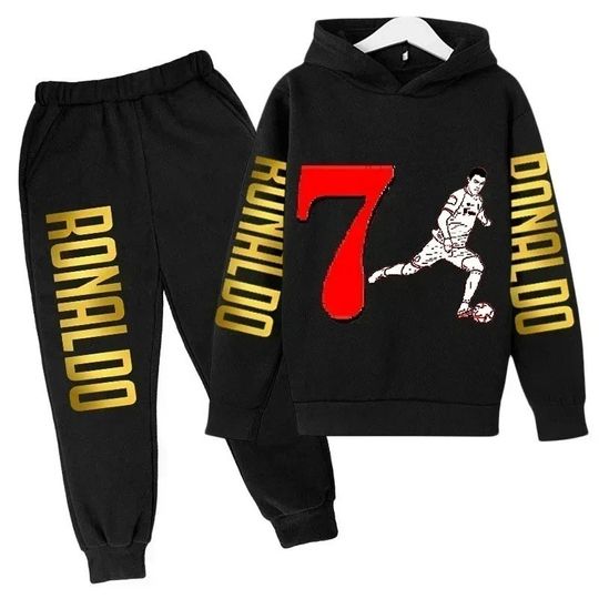 Football Tracksuit CR7 Hoodie & Joggers