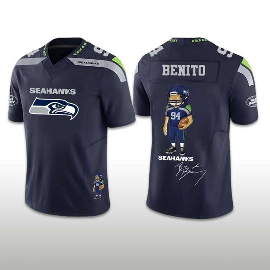 Discover Seahawks Bad Bunny Concho Super Bowl 2026 Jersey