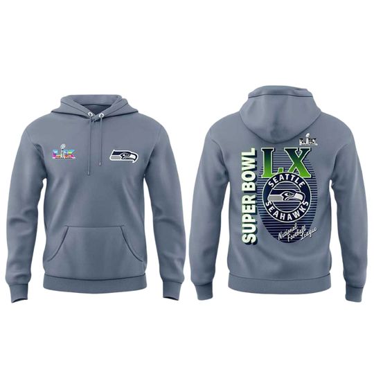 2026 Seattle Seahawk Super Bowl LX Champions Hoodie