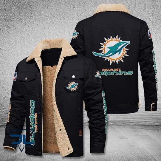 Miami Dolphins Fleece Jacket