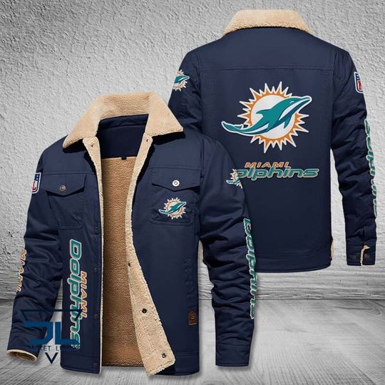 Miami Dolphins Fleece Jacket