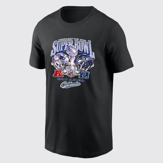 Discover 2026 Patriots vs Seahawks Super Bowl Shirt New England Seattle TShirt, Full Size