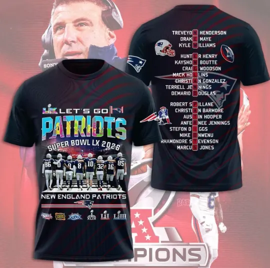 Discover HOT NEW ITEM! New England Patriots Super Bowl 2026 Limited Shirt
