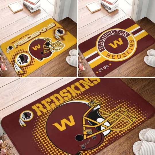 Washington Redskins Doormat  Floor Mat for Home Decor