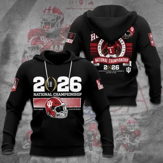Indiana Hoosiers Football 2026 National Championship  Apparel