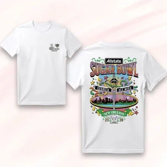 Ole Miss 2026 Allstate Sugar Bowl Unisex T-Shirt