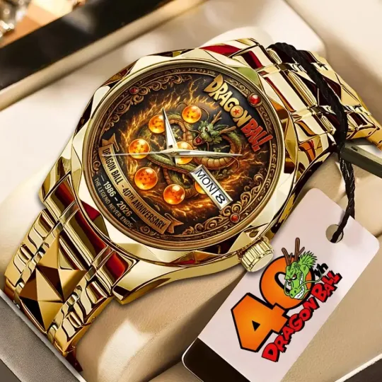 Dragon Ball 40th Anniversary Alloy Quartz Watch
