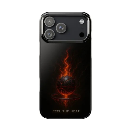 Discover Premium Miami Heat Phone Case, Basketball Mobile cover, Heat Nation, NBA, Fire