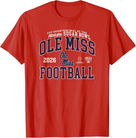 Mississippi Ole Miss Rebels Sugar Bowl 25-26 T-Shirt Sweatshirt