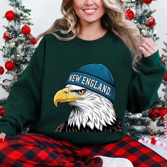 Discover New England Shirt and Sweatshirt for Football Season Fans and Sunday Game Look