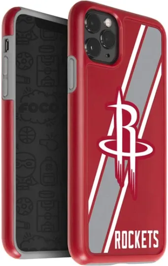 NBA Houston Rockets Dual Hybrid Case for iPhone 11 Pro, X & XS (5.8")