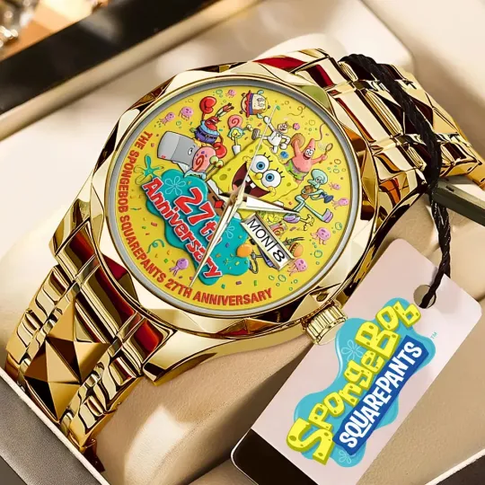 Discover SquarePants 27th Anniversary Alloy Quartz Watch