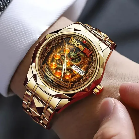 Dragon Ball 40th Anniversary Alloy Quartz Watch