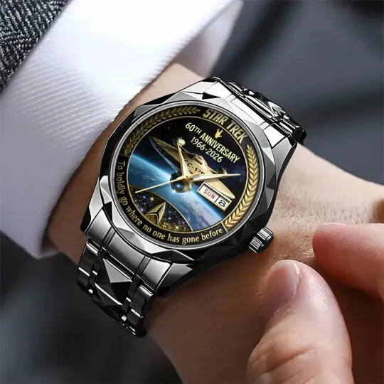 Discover startreks2020 60th Anniversary Alloy Quartz Watch