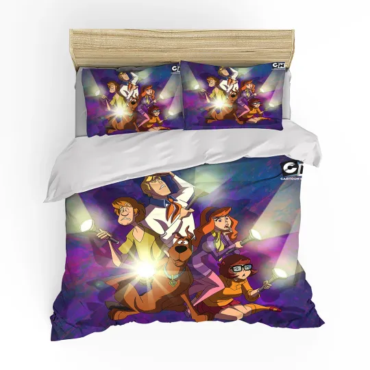 Discover Scooby-Doo Single King Single Double Queen King Bed Quilt Doona Duvet Cover Set