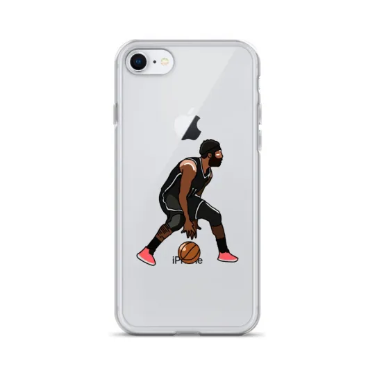 Discover Custom-Made Hand-Drawn NBA Brooklyn Kyrie Irving "Uncle" Basketball iPhone Case