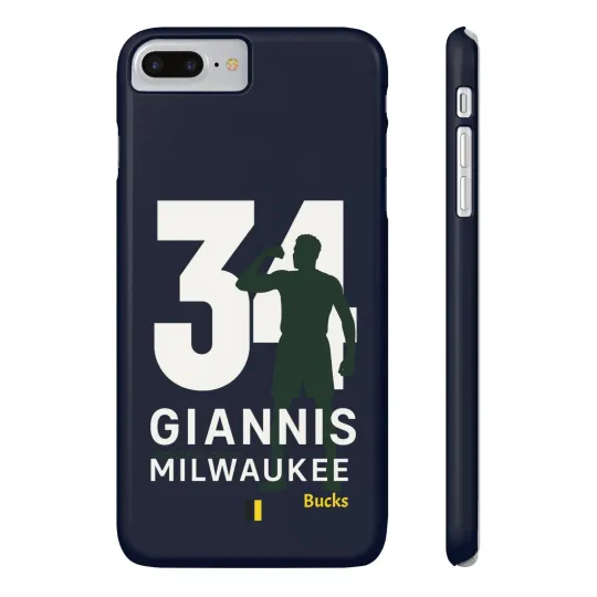 Giannis Antetokounmp Phone Case, Basketball Mobile Cover, NBA, Milwaukee Bucks