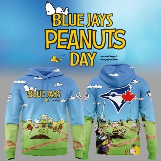 Discover Blue Jays x Peanuts Day 2026 Hoodie