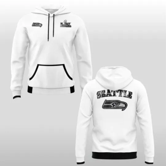 2026 Seahawks S Bowl LX Opening Night Hoodie