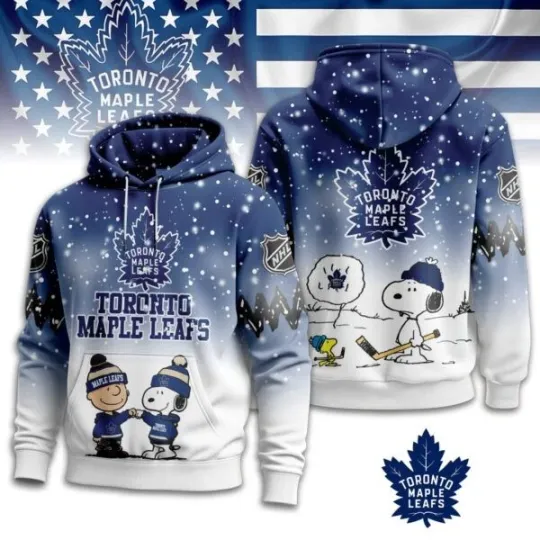 Toronto Snoop Charlie Brown Winter Hockey Hoodie
