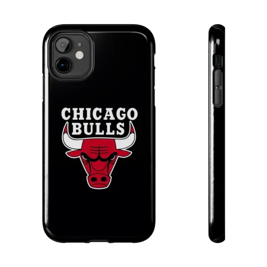 Chicago Bulls Tough Phone Cases, NBA Fan Accessories, Sports Phone Covers, Gift