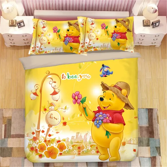 Discover Winnie The Pooh Bedding Set, Bedroom Decoration