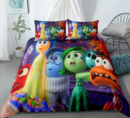 Inside Out Bedding Set, Bedroom Decoration