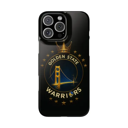 Golden State Warriors Slim Phone Case, Basketball Mobile Cover, NBA StephenCurry