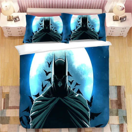 Batman Bedding Set, Bedroom Decoration