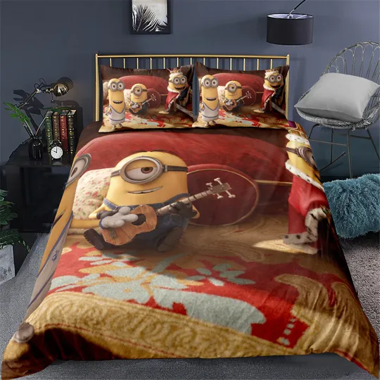 Discover The Mini King Single/Double/Queen/King Size Bed Quilt Doona Duvet Cover Set