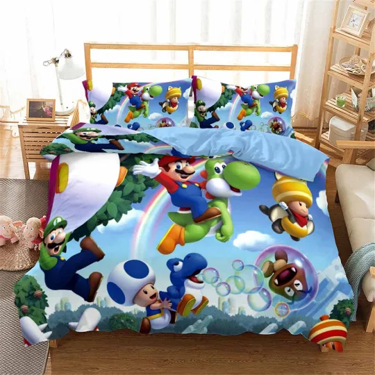 Super Mario Bedding Set, Bedroom Decoration