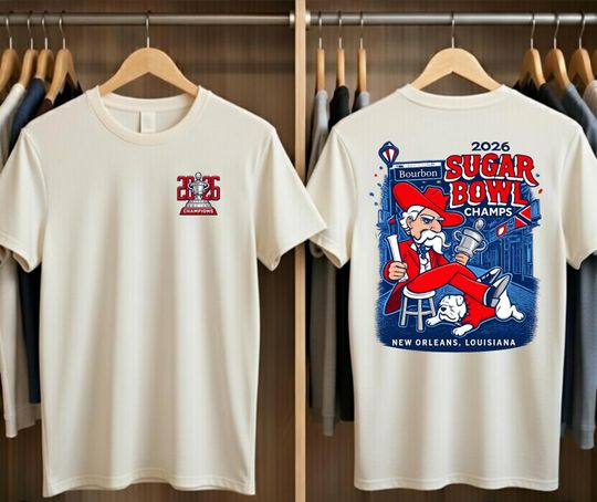 Ole Miss Sugar Bowl Champs  t-shirt