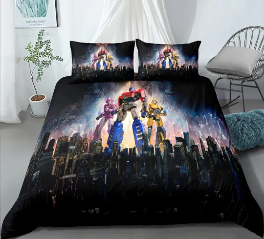 Transformers Bedding Set, Bedroom Decoration