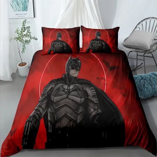 Batman Bedding Set, Bedroom Decoration