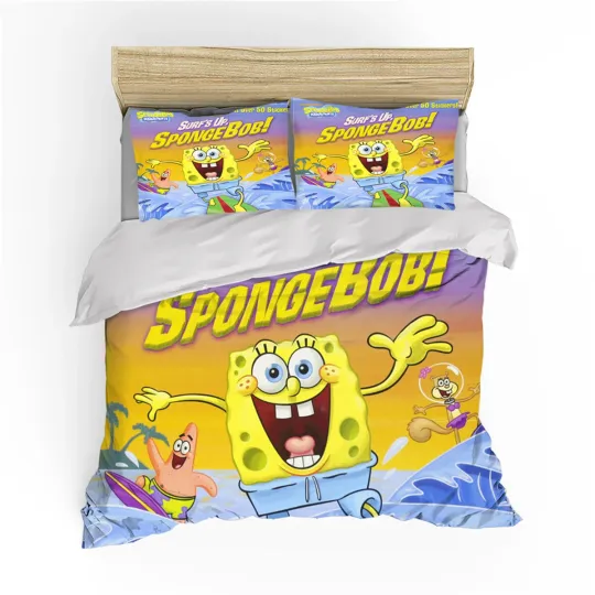 SpongeBob Bedding Set, Bedroom Decoration
