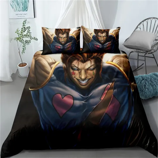 Discover Hunter Anime Bedding Set, Bedroom Decoration