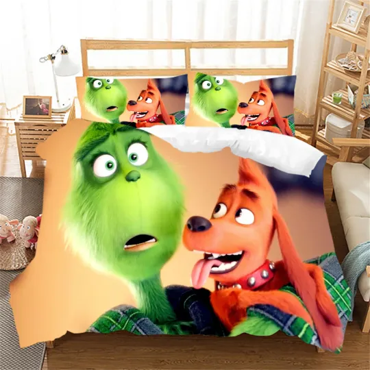 Discover The funny character Dog Bedding Set, Bedroom Decoration
