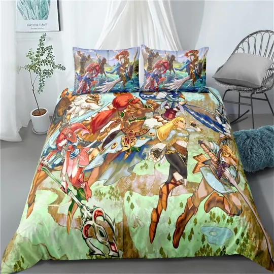 The Legend of Zelda Bedding Set, Bedroom Decoration