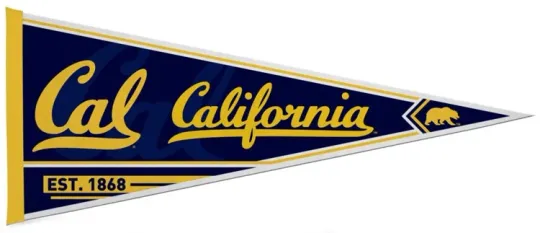 University of California Berkeley CAL GOLDEN BEARS Official 12x30 Felt PENNANT