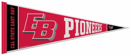 Discover Cal State EAST BAY PIONEERS Official NCAA Team 12x30 Felt PENNANT