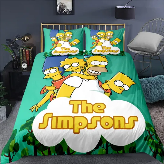 Discover The Simpsons Bedding Set, Bedroom Decoration
