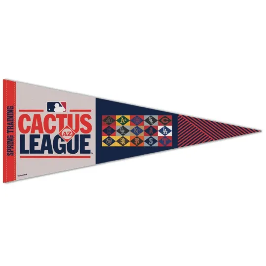 Discover 2026 Spring Training Cactus League Triangle Pennant