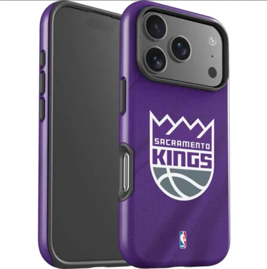Discover NBA Sacramento Kings Jersey iPhone 13-17 Pro Max Impact Case