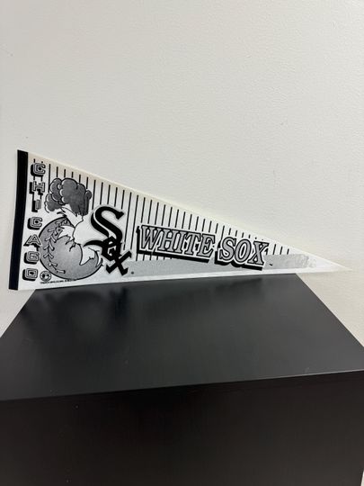 Discover Chicago White Sox Vintage Pennant from 1990s.