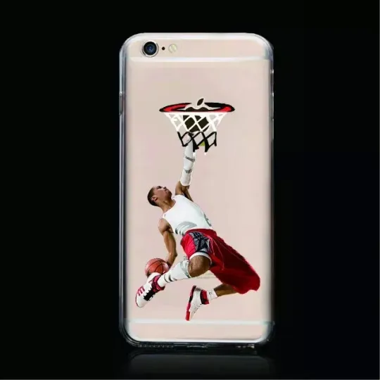 Discover NBA Basketball Jordan Bryant iPhone 6 6s iPhone 7 Case Cover Clear Hard Protection