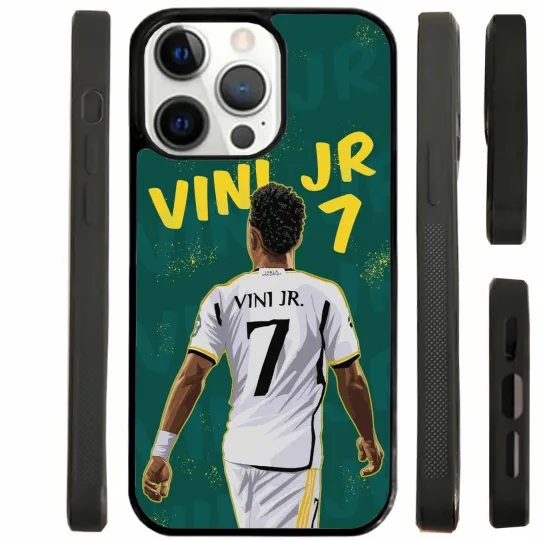 Discover Vini Jr Graffiti TPU Phone Case For iPhone & Samsung