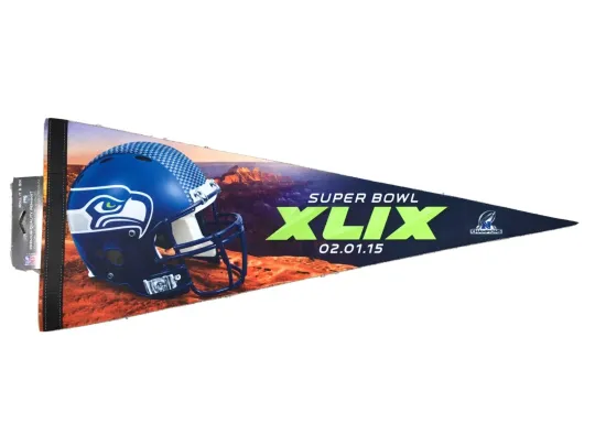 Seattle Seahawks Super Bowl 49 NFC Champions Felt Pennant