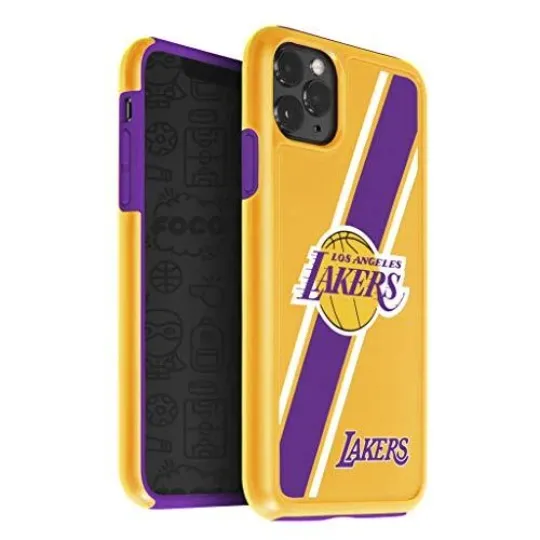 Discover NBA Los Angeles Lakers Hybrid Case for iPhone 11Pro, X & XS (5.8")