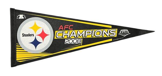 2008 Pittsburgh Steeler AFC Champions Superbowl XLIII Football